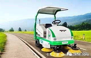 全都看醉了 六款新品亮相搅热商务大会 吸尘车系列