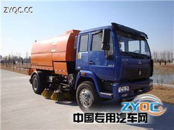 华环牌TSW5160TSL型后滚式扫路车 高效吸尘新标杆